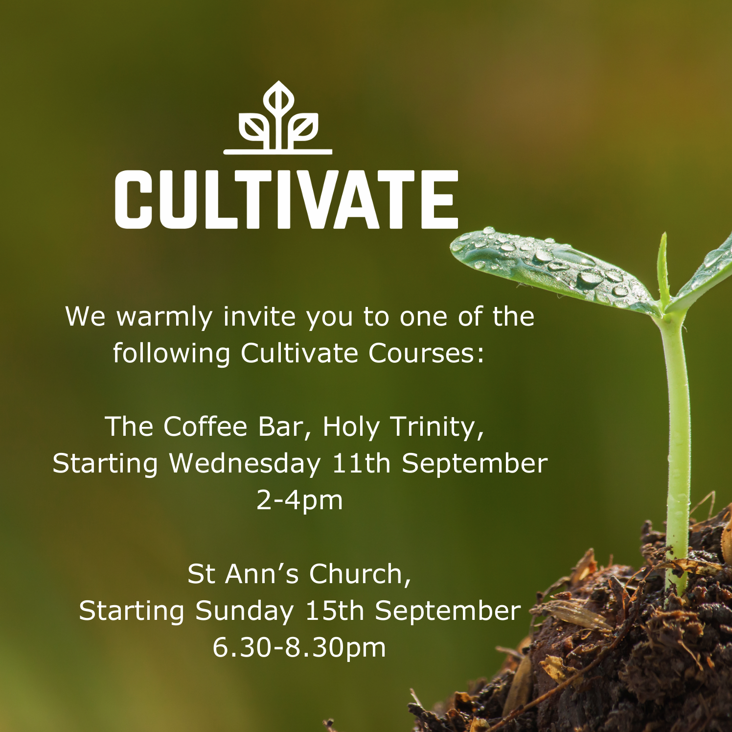 Cultivate Course