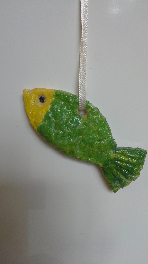 Salt dough fish 3